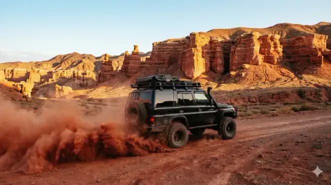 Алматы - Чарынский каньон